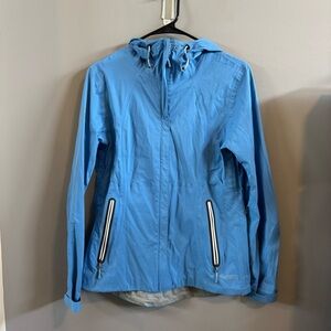 Eddie Bauer Blue Waterproof WeatherEdge 365 Jacket